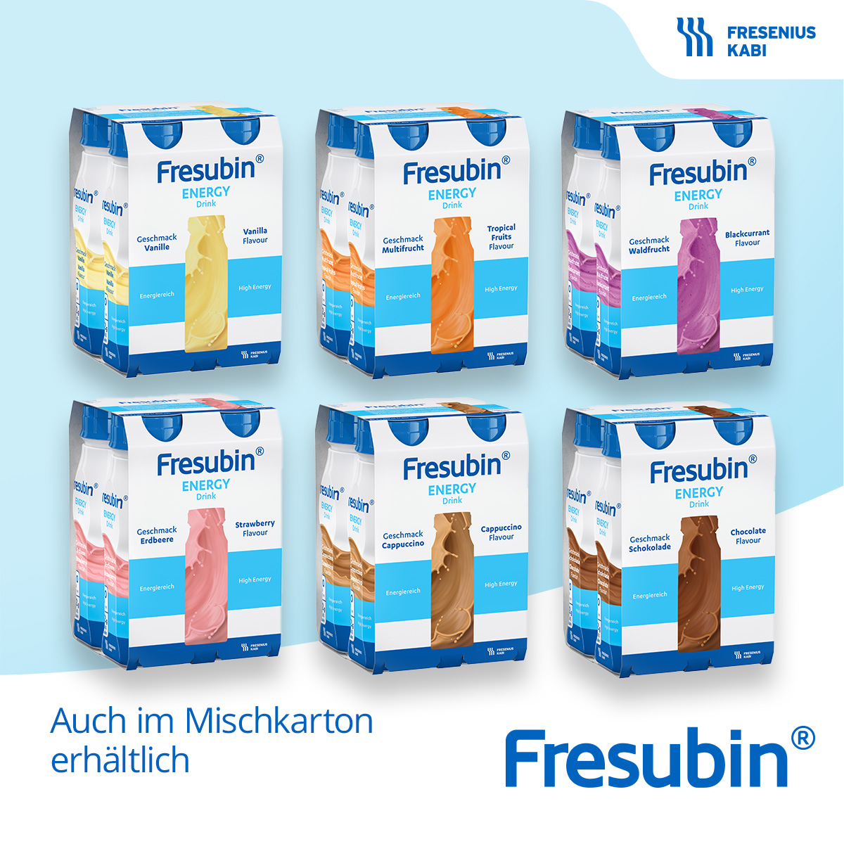 FRESUBIN ENERGY DRINK Schokolade Trinkflasche