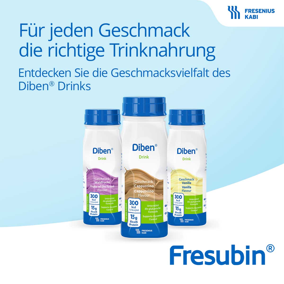 DIBEN DRINK Cappuccino 1.5 kcal/ml Trinkflasche