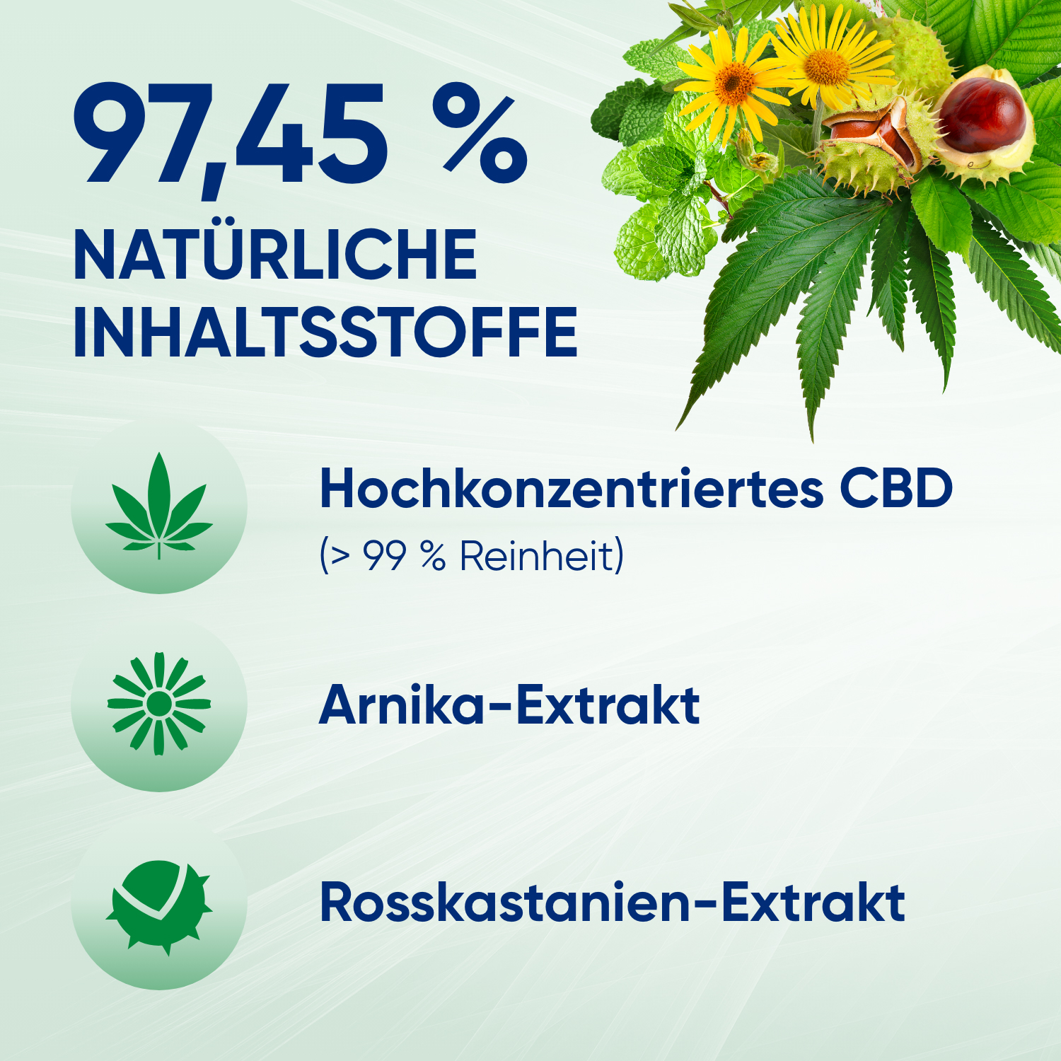 Mobilat® CBD Aktiv-Gel: vitalisierend, beruhigend, pflegend. Für beanspruchte Körperpartien.