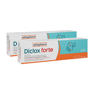 DICLOX forte 20 mg/g Gel Doppelpackung (2x 150g)
