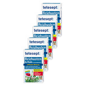 TETESEPT Reizhusten & Hals Lutschtabletten (5x20St)