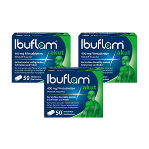 IBUFLAM akut 400 mg Filmtabletten (3x50St)