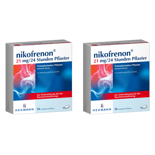 NIKOFRENON 21 mg/24 Stunden Pflaster transdermal (2x28 St)