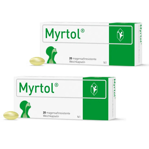 MYRTOL magensaftresistente Weichkapseln (2x20 St)