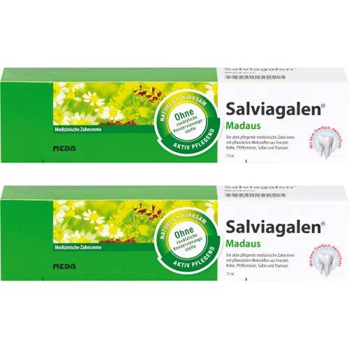 SALVIAGALEN med.Zahncreme Madaus Doppelpackung (2x75ml)