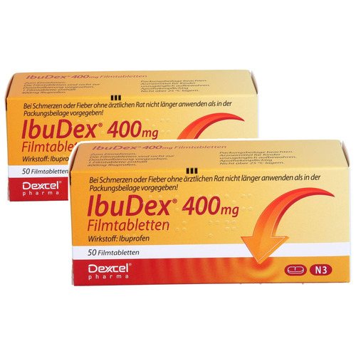 IBUDEX 400 mg Filmtabletten Doppelpackung