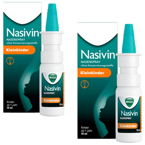 WICK Nasivin Nasenspray oK Kleinkinder 0,25 mg/ml