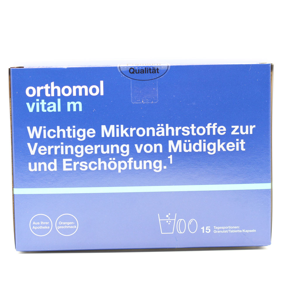 ORTHOMOL Vital M Granulat/Kap./Tabl.Kombip.15 Tage