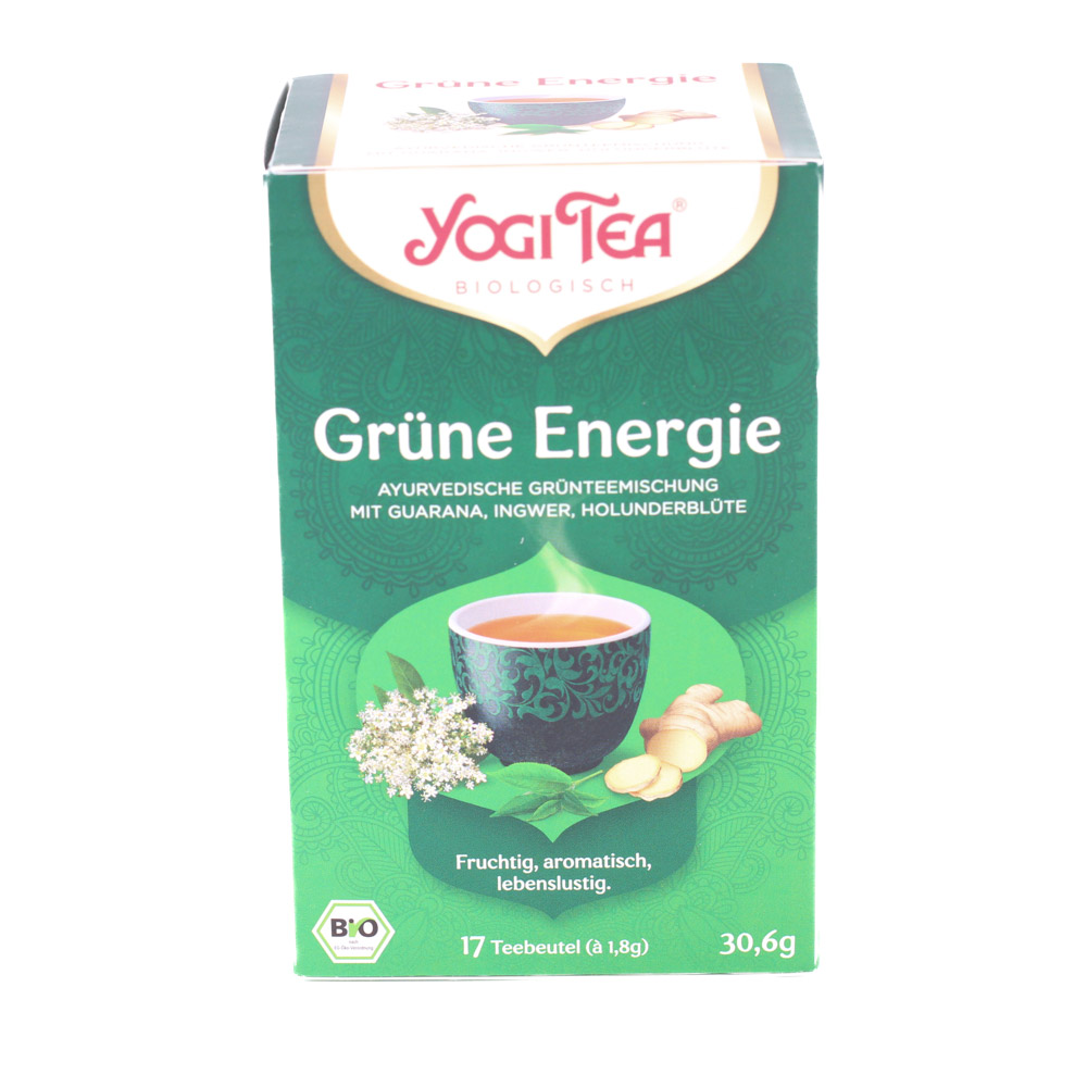 YOGI TEA Grüne Energie Bio Filterbeutel