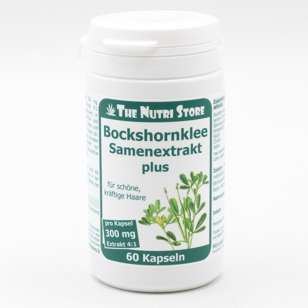 BOCKSHORNKLEE 300 mg Samenextrakt plus Kapseln