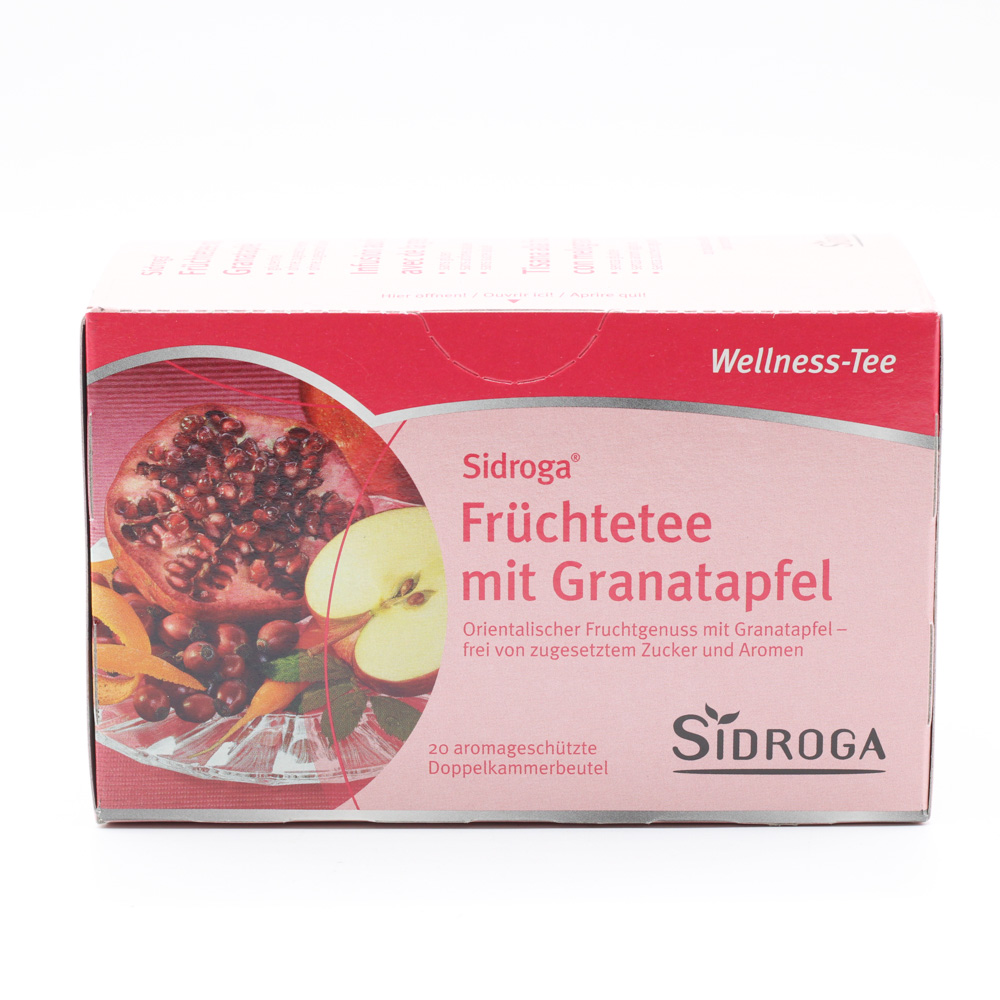 SIDROGA Wellness Früchtetee m.Granatapfel Filterb.