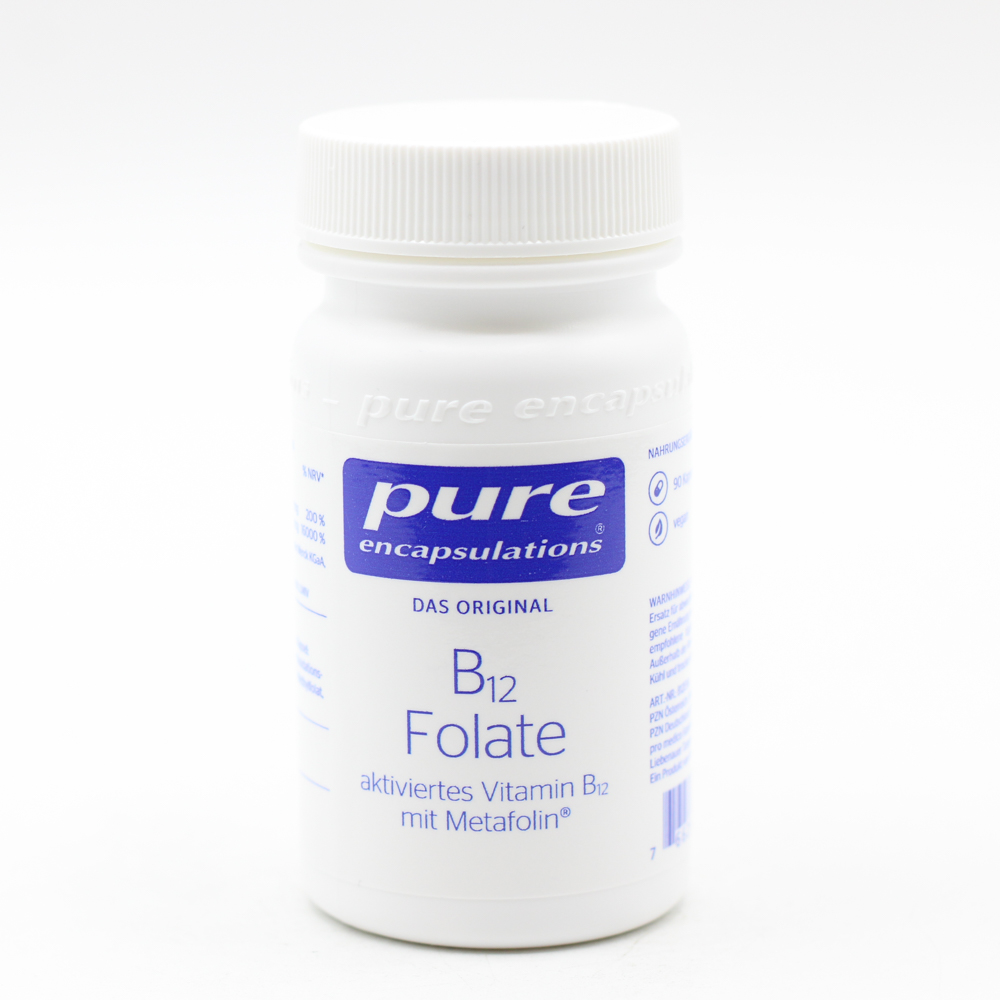 PURE ENCAPSULATIONS B12 Folate Kapseln