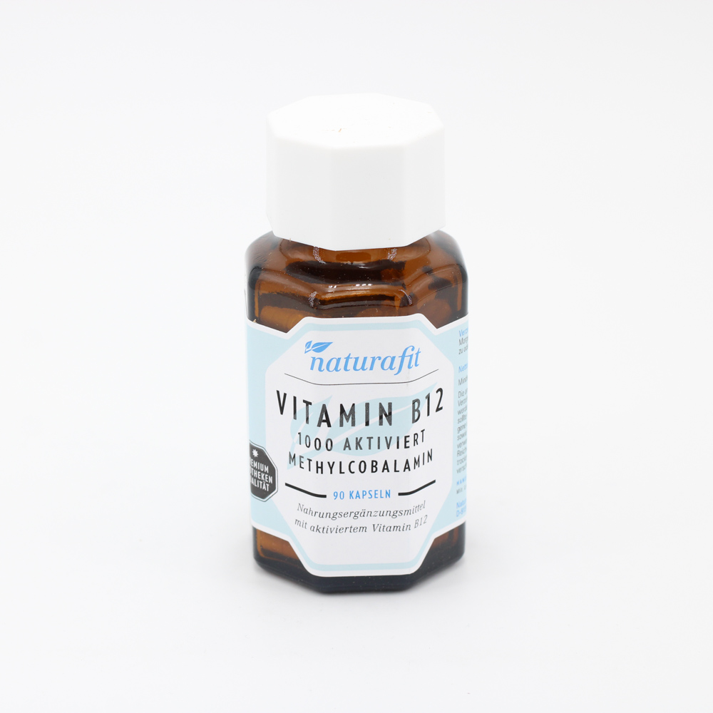 NATURAFIT Vitamin B12 1000 μg aktiviert Kapseln