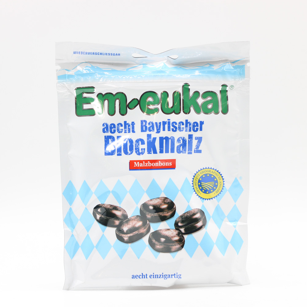EM-EUKAL Bonbons aecht Bayrischer Blockmalz gg.Azh