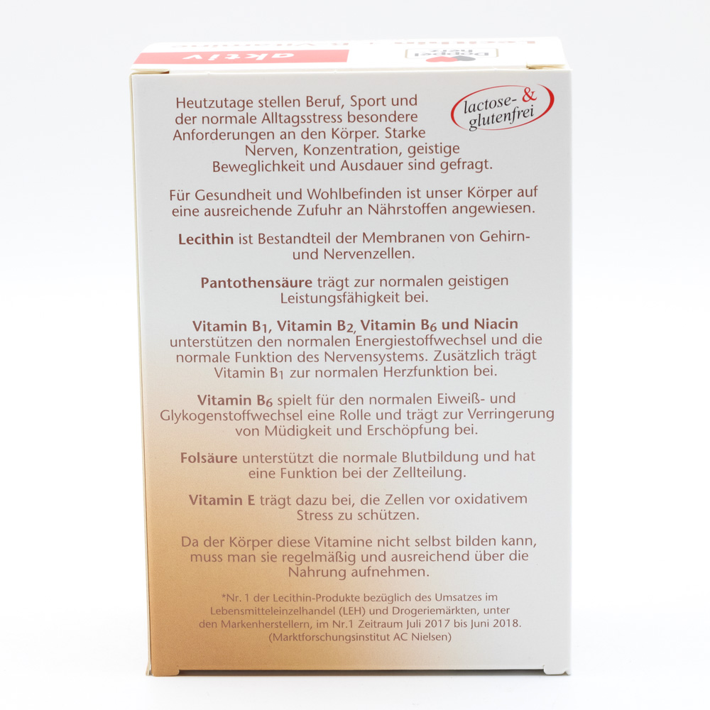 DOPPELHERZ Lecithin+B-Vitamine Kapseln