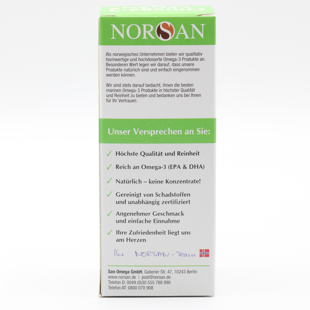 NORSAN Omega-3 vegan flüssig (3x100ml)