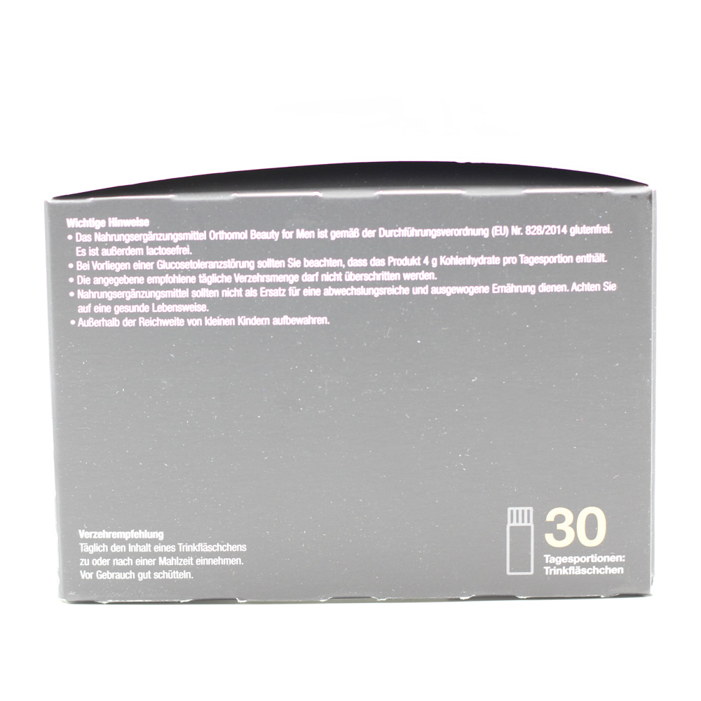 ORTHOMOL beauty for Men Trinkampullen