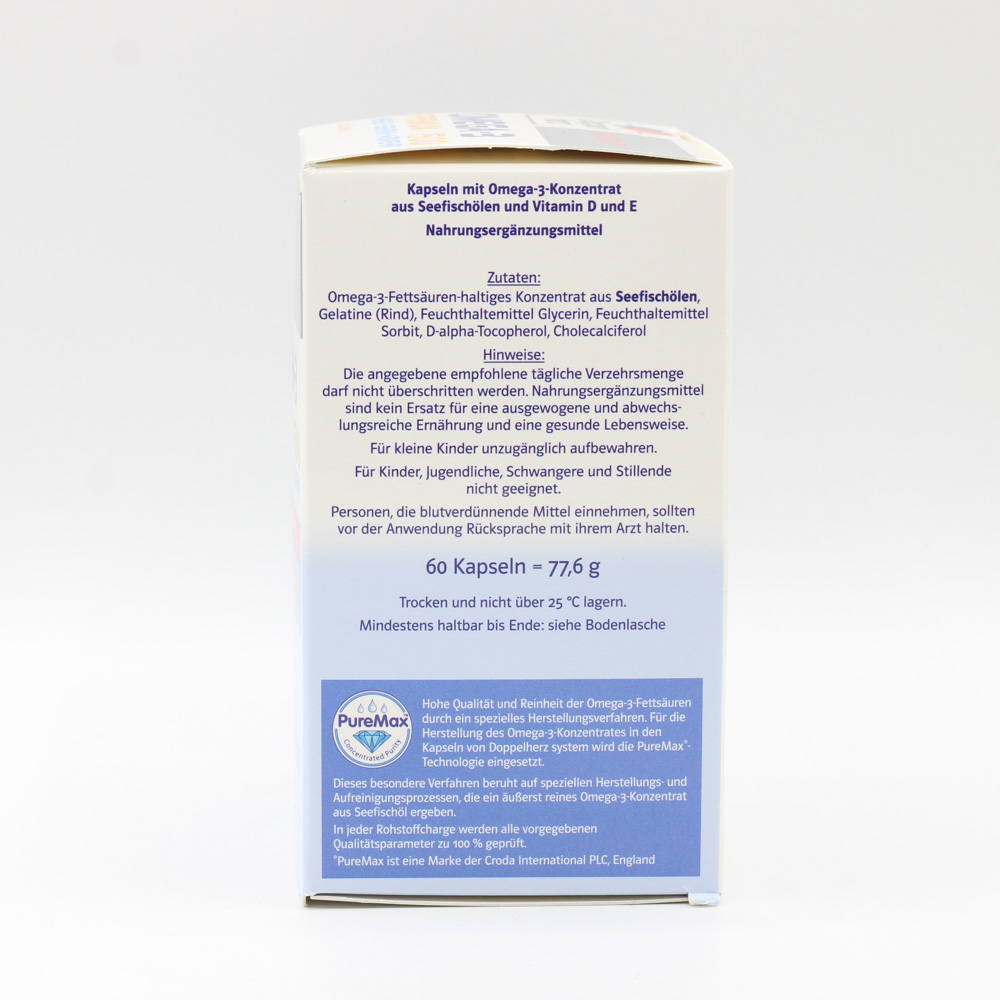 DOPPELHERZ Omega-3 Premium 1500 system Kapseln