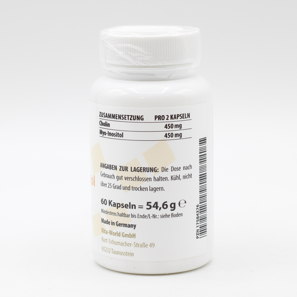 CHOLIN & INOSITOL 450 mg/450 mg Kapseln