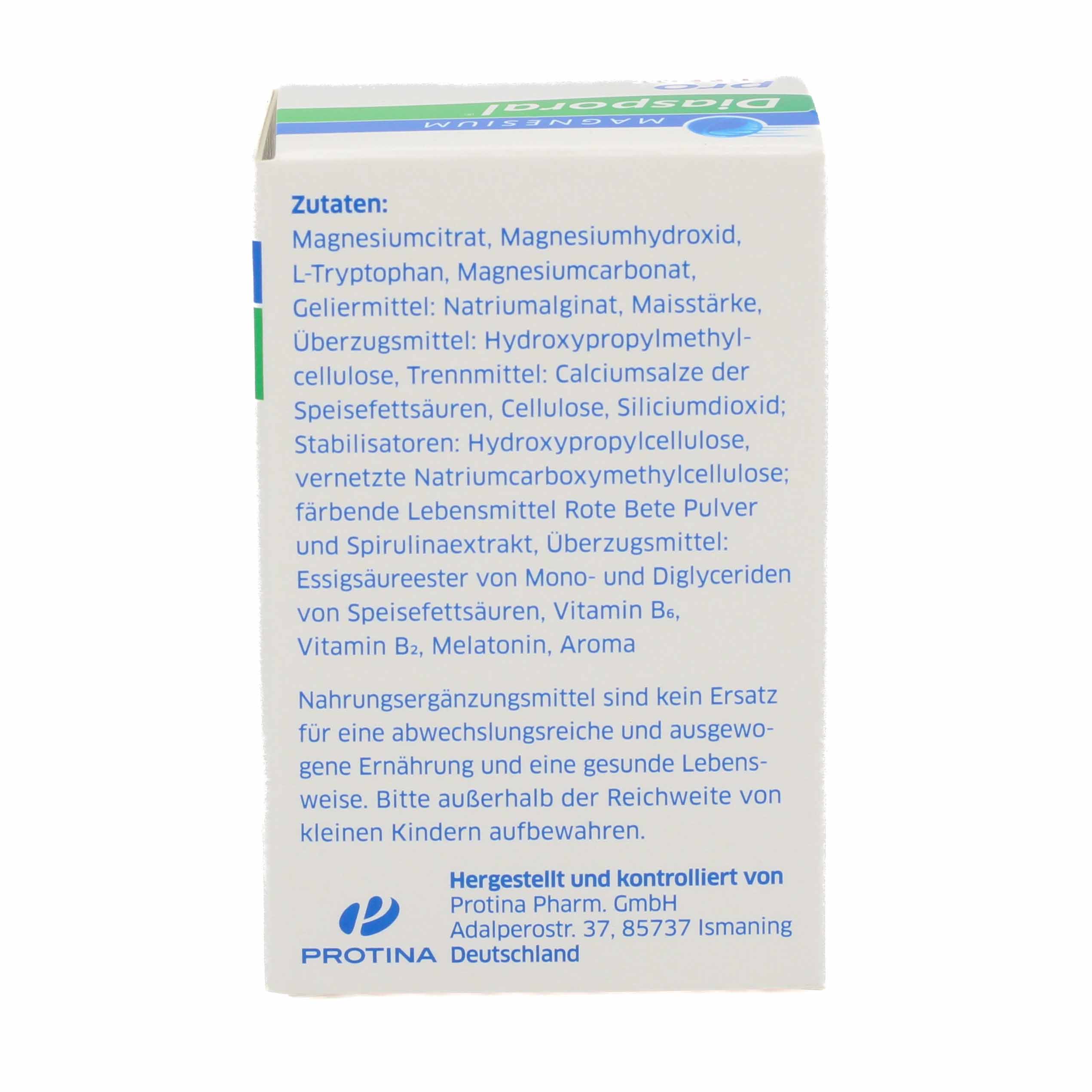 MAGNESIUM DIASPORAL pro DEPOT Schneller Einschlaf.