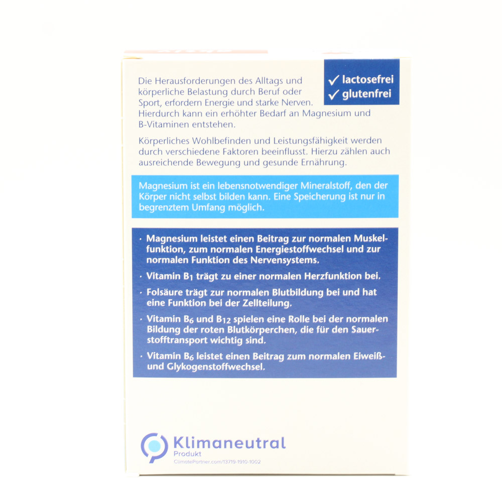 DOPPELHERZ Magnesium 400+B1+B6+B12+Folsäure Tabl.