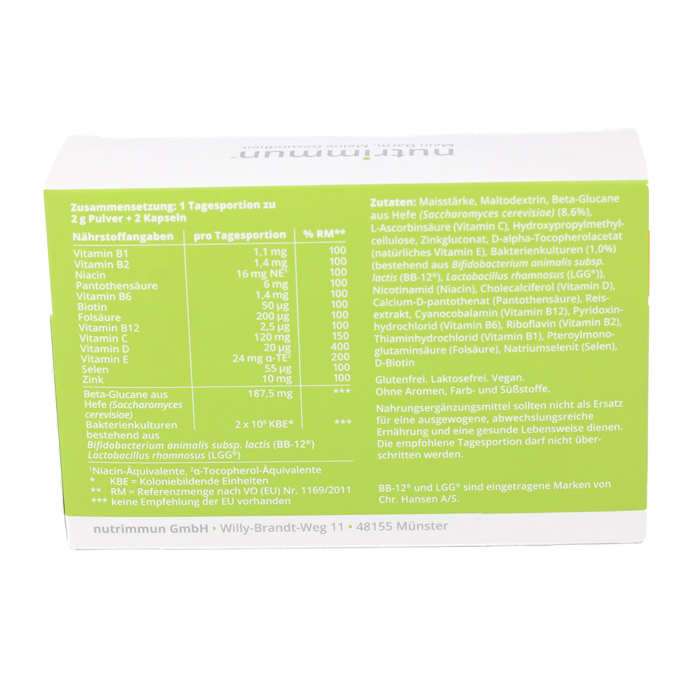 MYBIOTIK IMMUGY Kombipackung 15x2 g+30 Kapseln