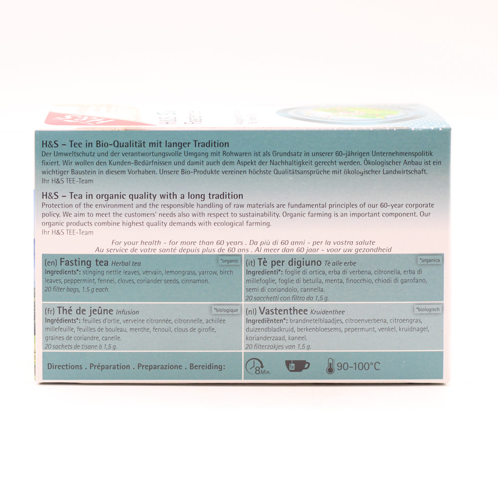 H&S Bio Fastentee Filterbeutel