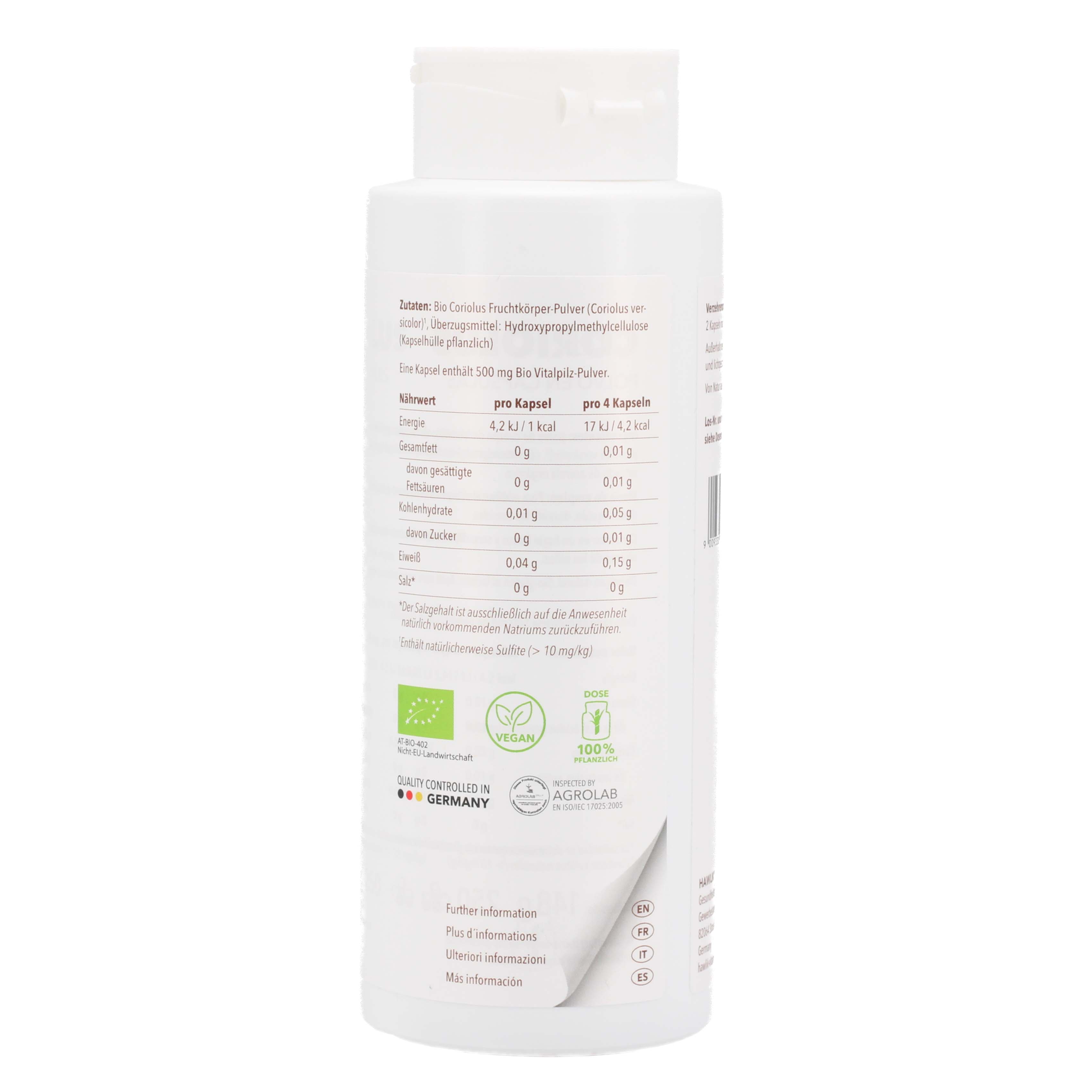 BIO CORIOLUS Pulver Kapseln