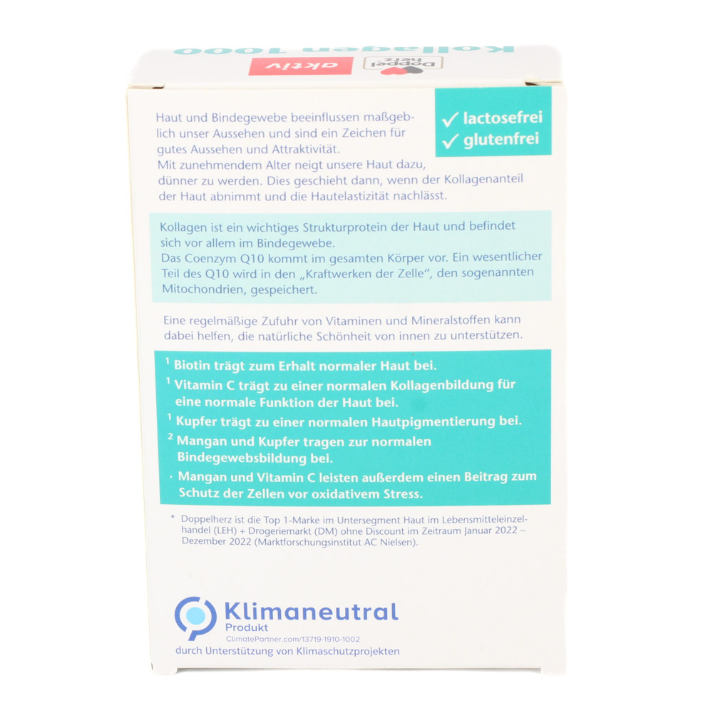 DOPPELHERZ Kollagen 1000 Tabletten
