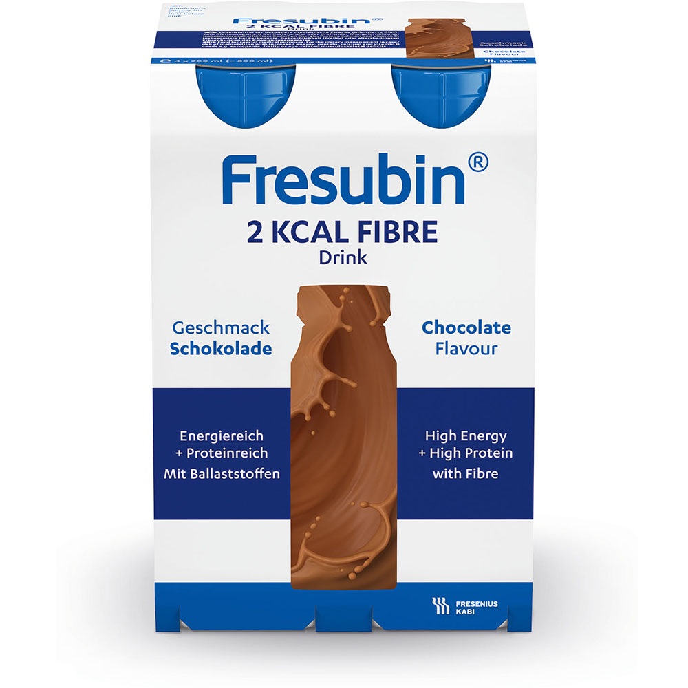 FRESUBIN 2 kcal Fibre DRINK Schokolade Trinkflasche Trinknahrung