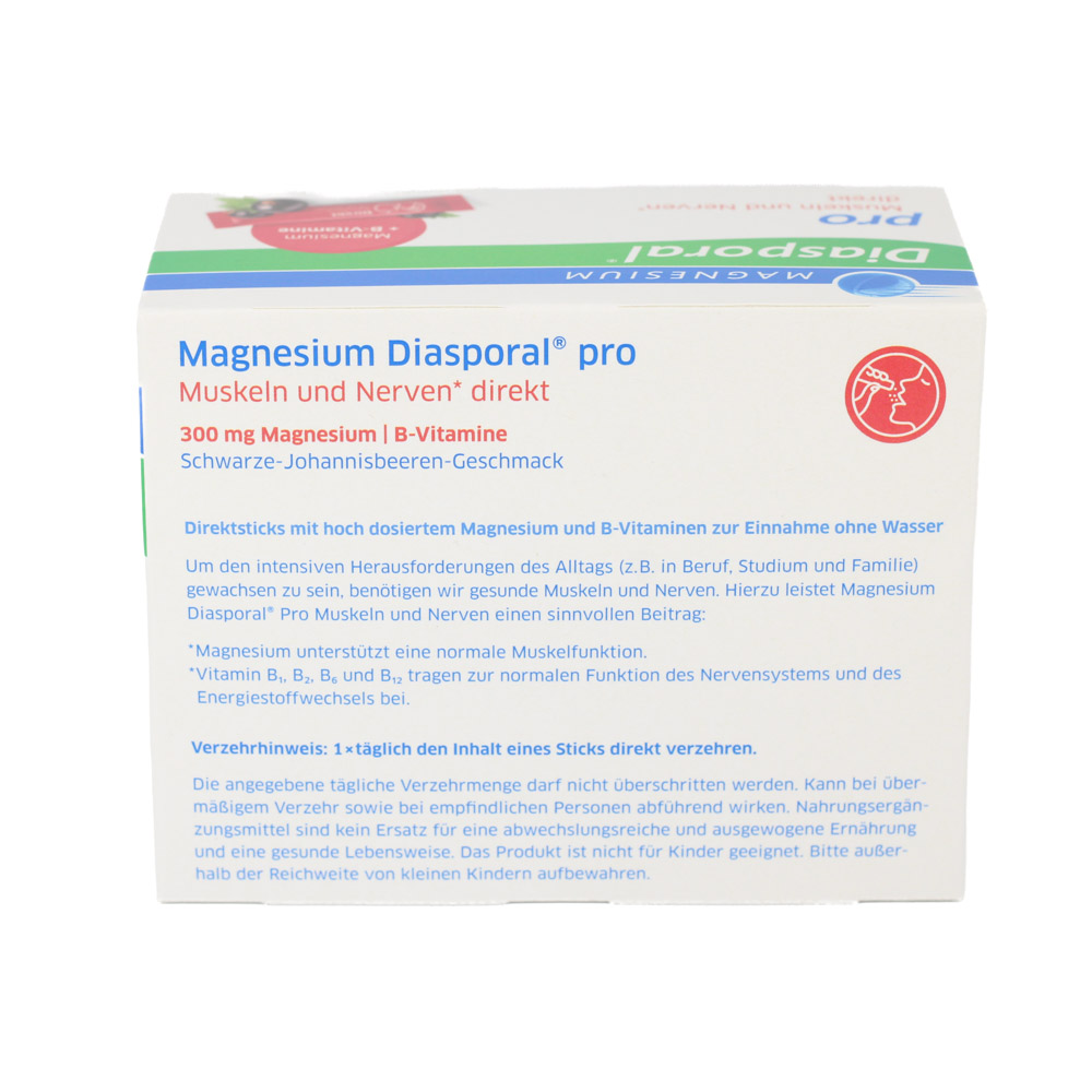 MAGNESIUM DIASPORAL pro B-Vit.Musk.+Nerven direkt