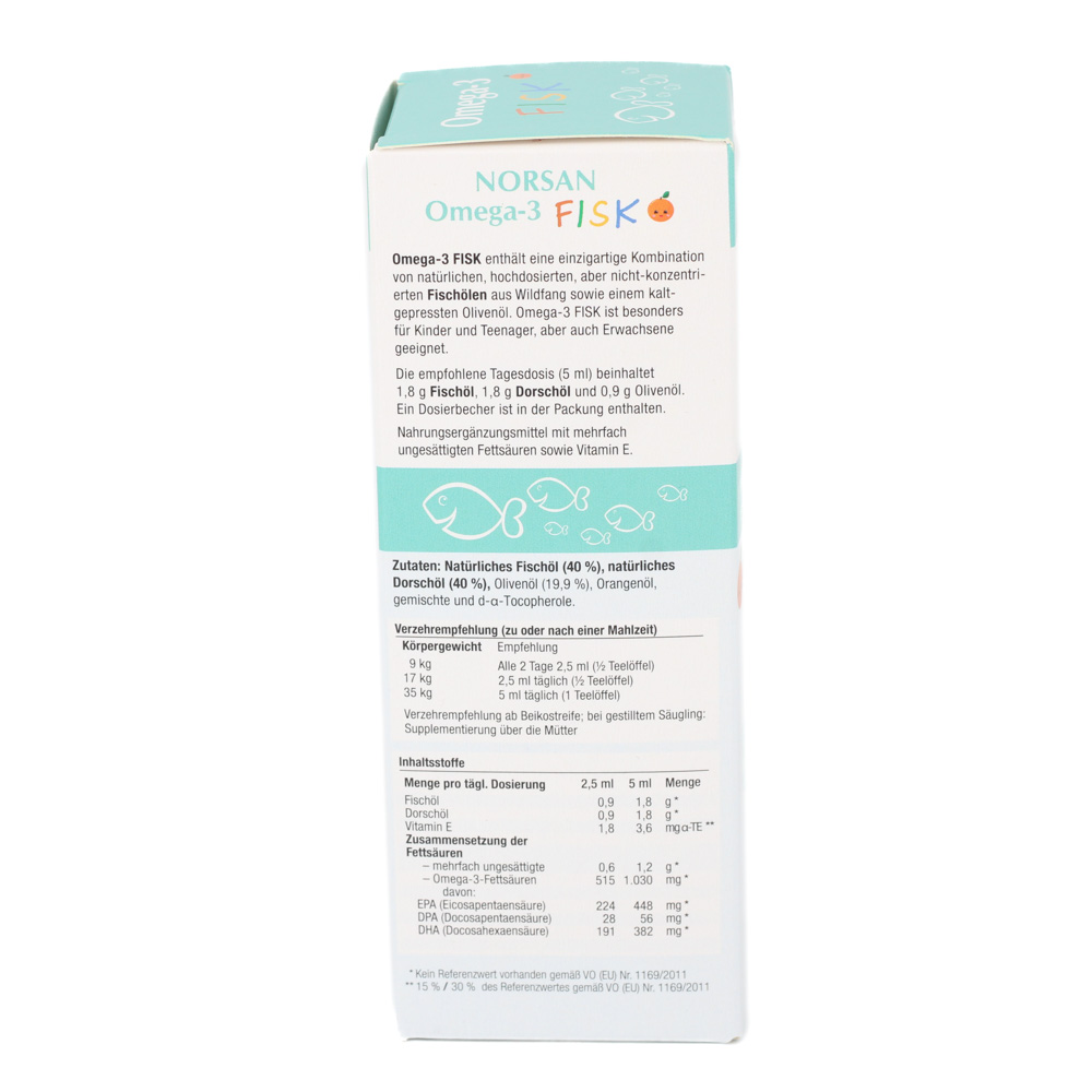 NORSAN Omega-3 FISK f.Kinder flüssig