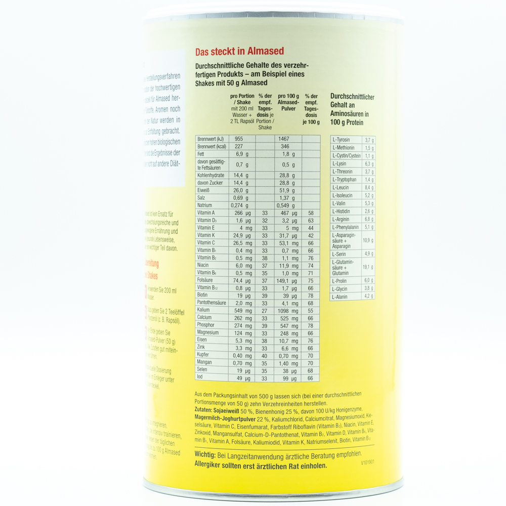 ALMASED Vitalkost Pflanzen K Pulver Doppelpackung (2x 500g)