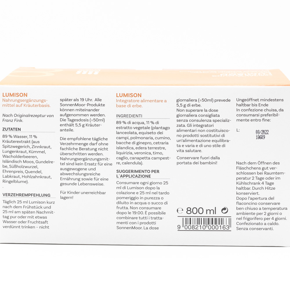 LUMISON flüssig SonnenMoor Set (2x800ml)
