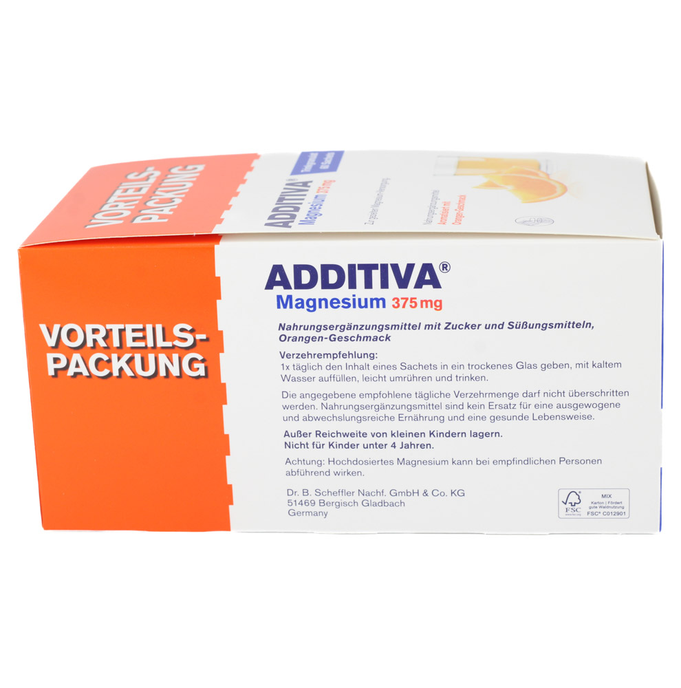 ADDITIVA Magnesium 375 mg Sachets