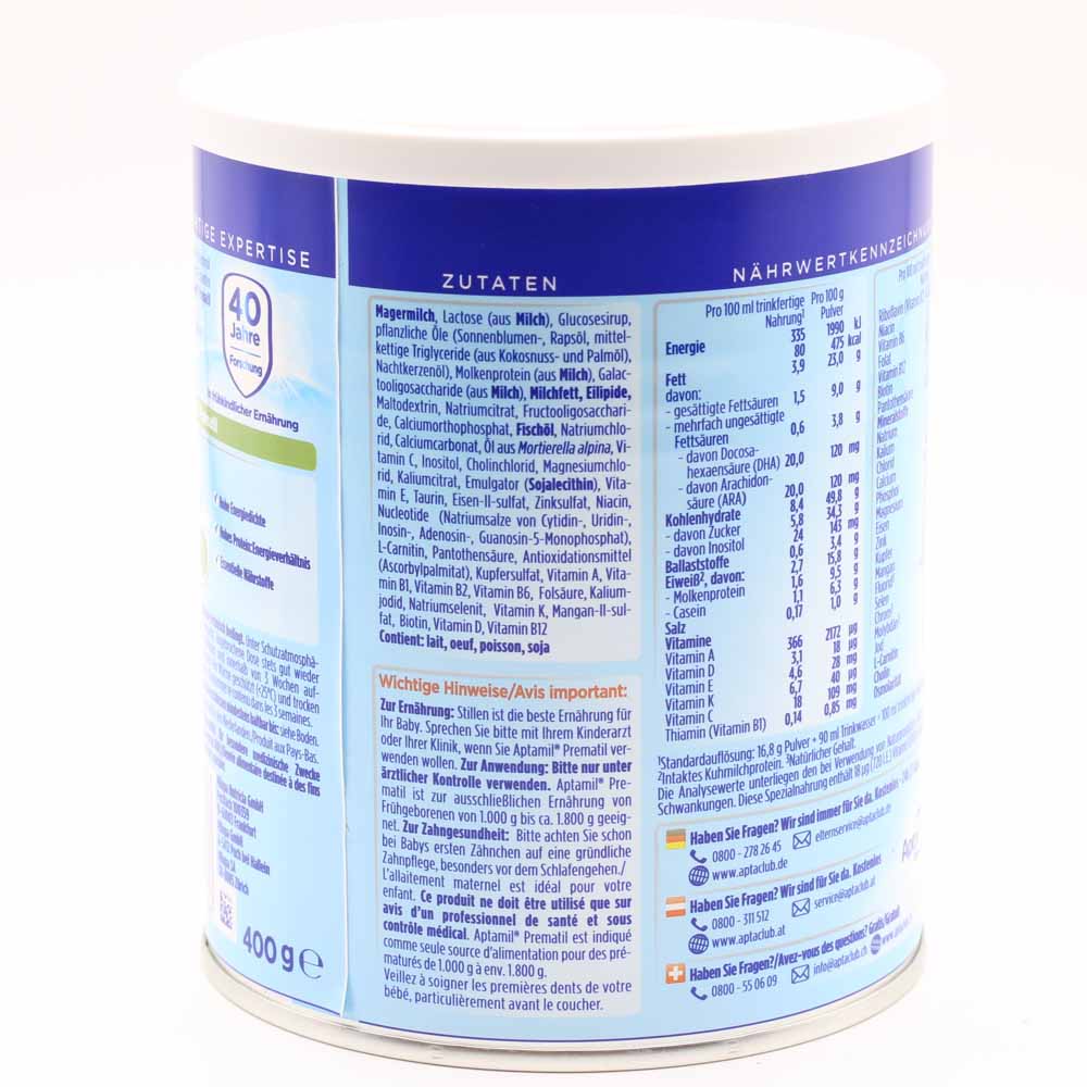 APTAMIL Prematil Pulver