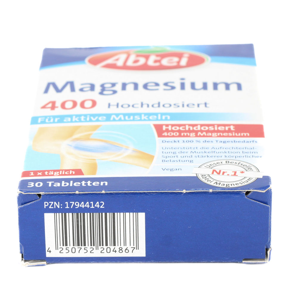 ABTEI Magnesium 400 hochdosiert Tabletten