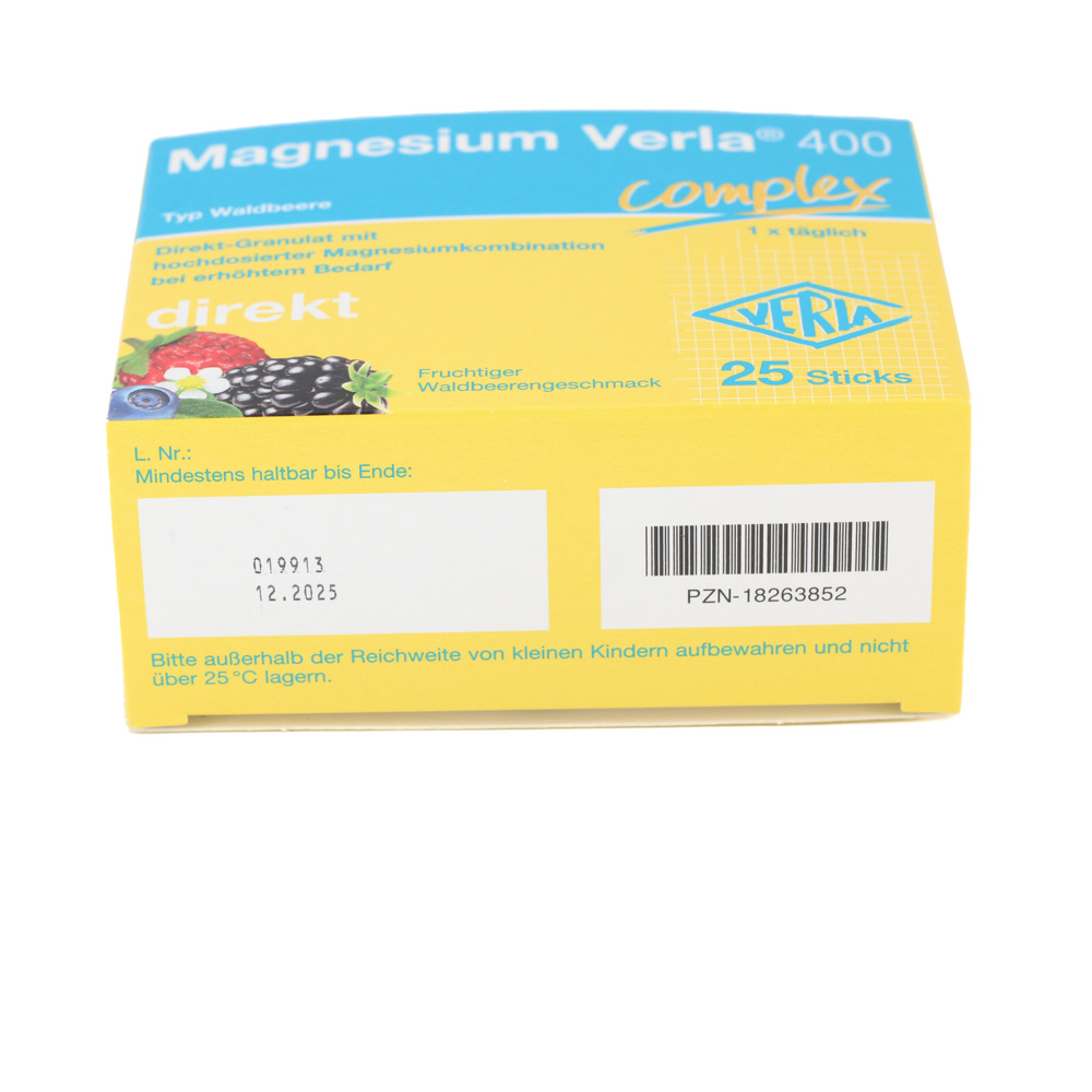 MAGNESIUM VERLA 400 Waldbeere Direkt-Granulat