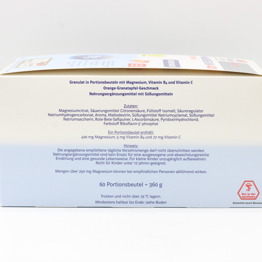 DOPPELHERZ Magnesium 400 Citrat system Granulat