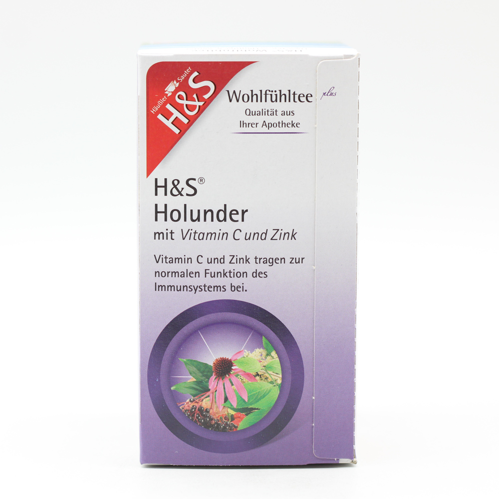 H&S Holunder m.Vitamin C und Zink Filterbeutel