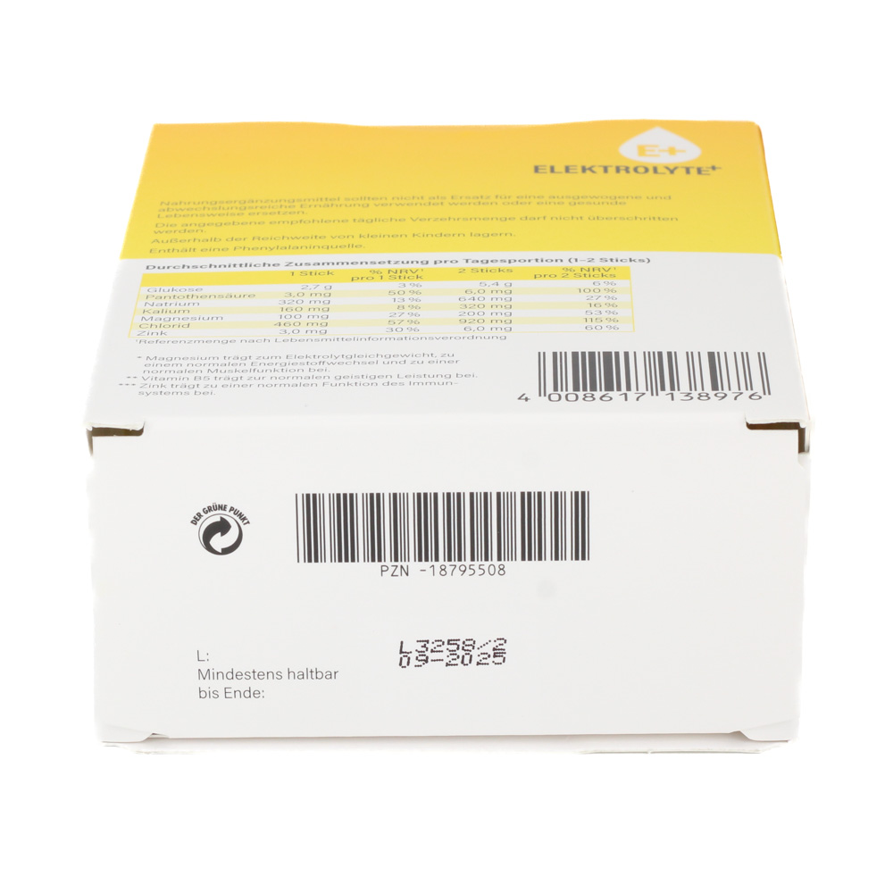 ELEKTROLYTE+ Granulatsticks