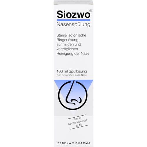 SIOZWO Nasenspülung Konservierungsstofffrei
