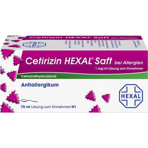 CETIRIZIN HEXAL Saft bei Allergien