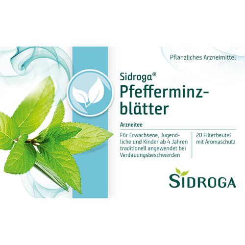 SIDROGA Pfefferminzblätter Tee Filterbeutel