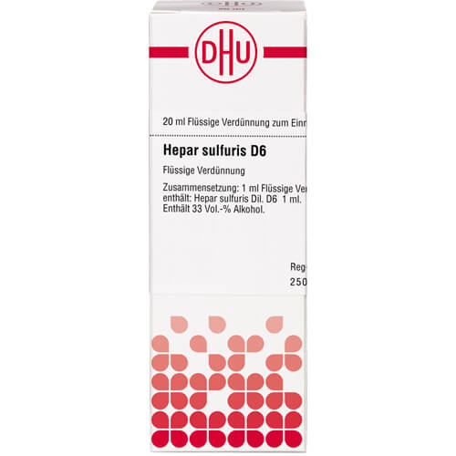HEPAR SULFURIS D 6 Dilution