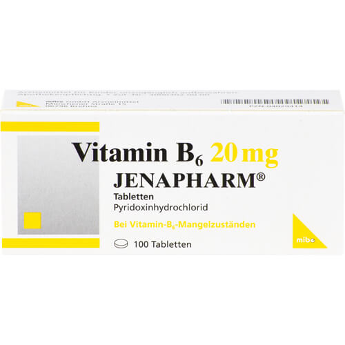 VITAMIN B6 20 mg Jenapharm Tabletten