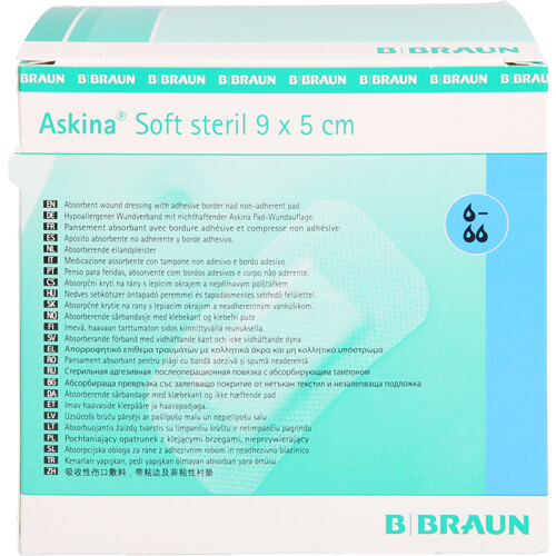 ASKINA Soft Wundverband 5x9 cm steril