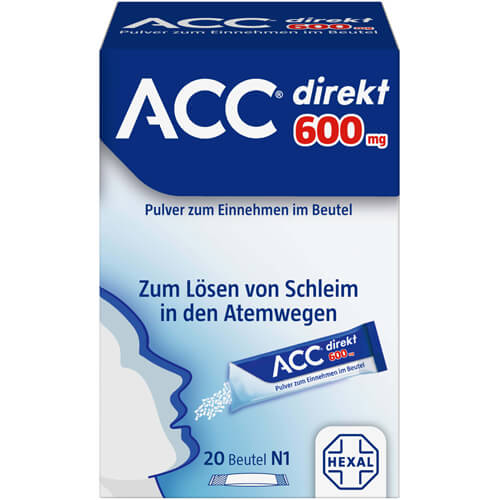 ACC direkt 600 mg Pulver zum Einnehmen im Beutel