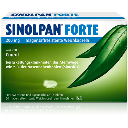 SINOLPAN forte 200 mg magensaftres.Weichkapseln