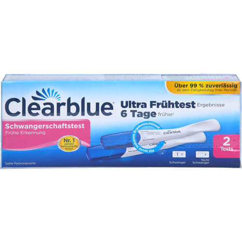 CLEARBLUE Schwangerschaftstest frühe Erkennung